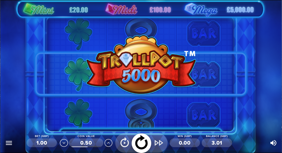 Trollpot 5000 Online Video Slot