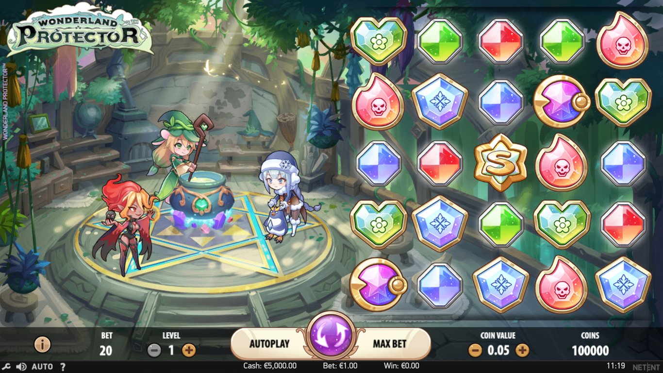 Wonderland Protector Online Video Slot