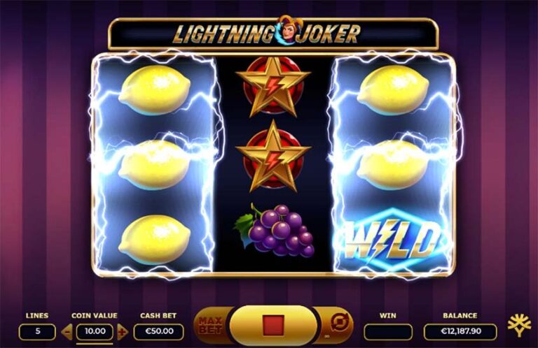 Lightning Joker Online Video Slot