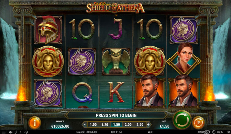 Rich Wilde and the Shield of Athena Online Video Slot