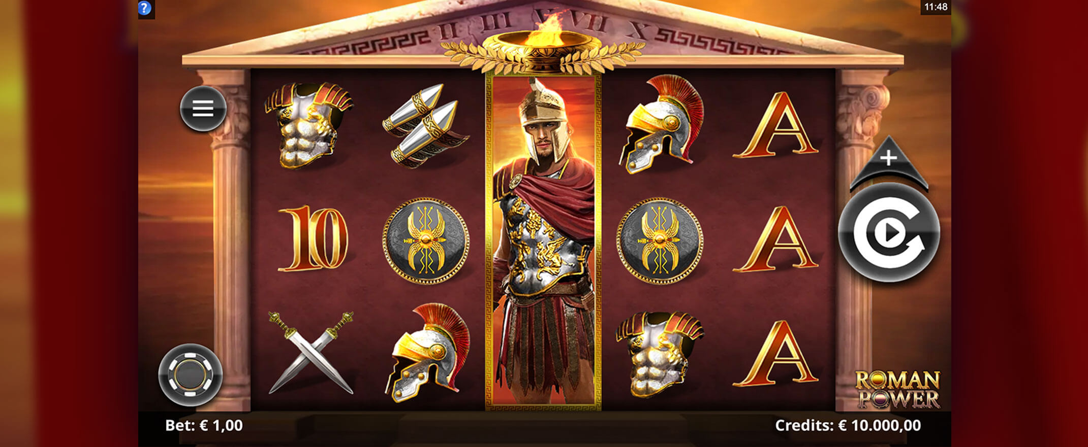 Roman Power Online Video Slot