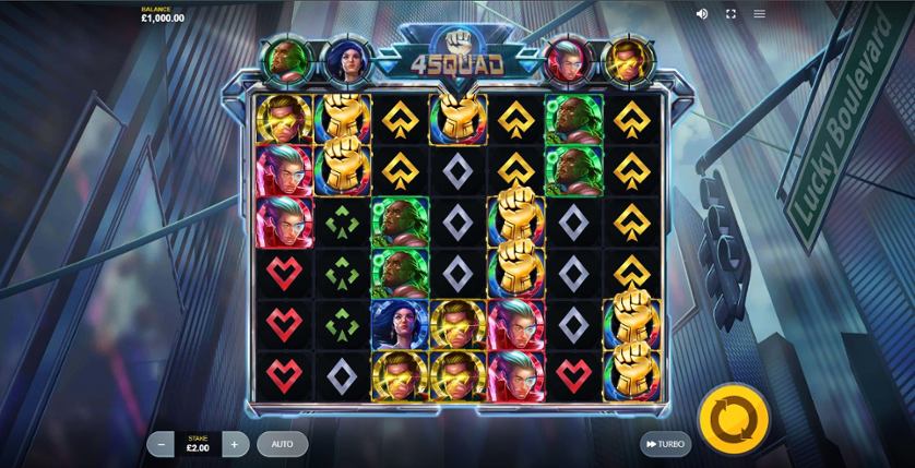 4Squad Online Video Slot