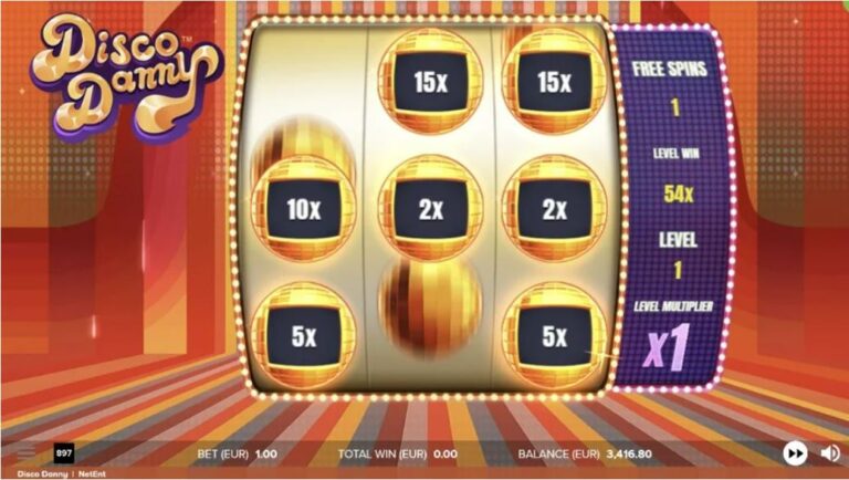 Disco Danny Online Video Slot
