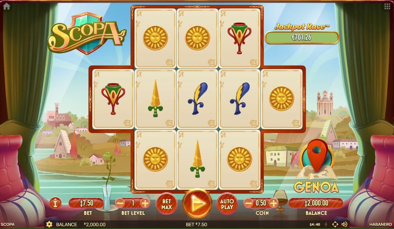 Scopa Online Video Slot