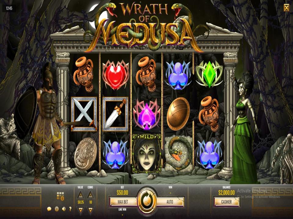 Wrath Of Medusa Online Video Slot