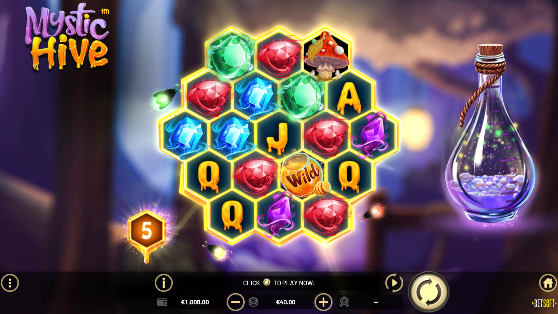 Mystic Hive Online Video Slot