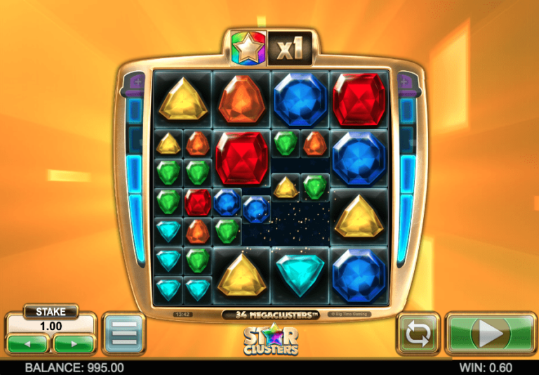 Star Clusters Megaclusters Online Video Slot