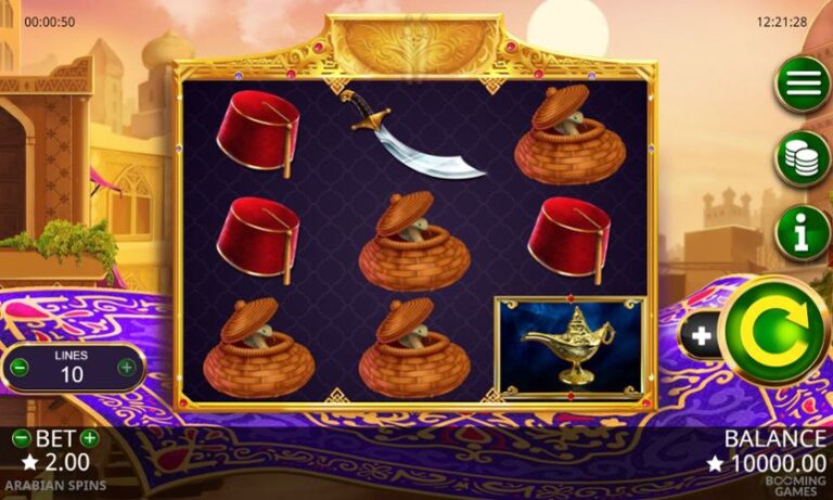Arabian Spins Online Video Slot