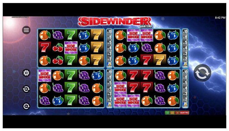 Sidewinder Quattro Online Video Slot
