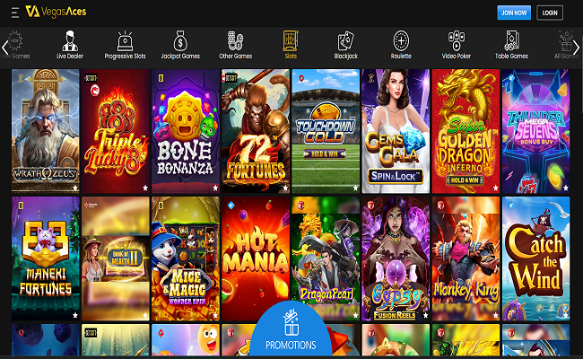 Vegas Aces Games Lobby