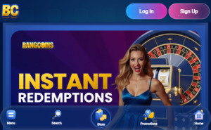 Bang Coins lobby screenshot