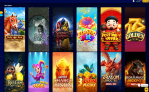 Big Shot Games games lobby screenshot