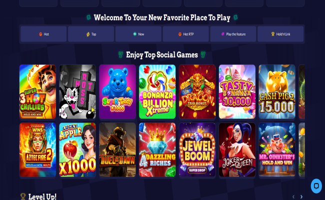 Sixty6 games lobby screenshot