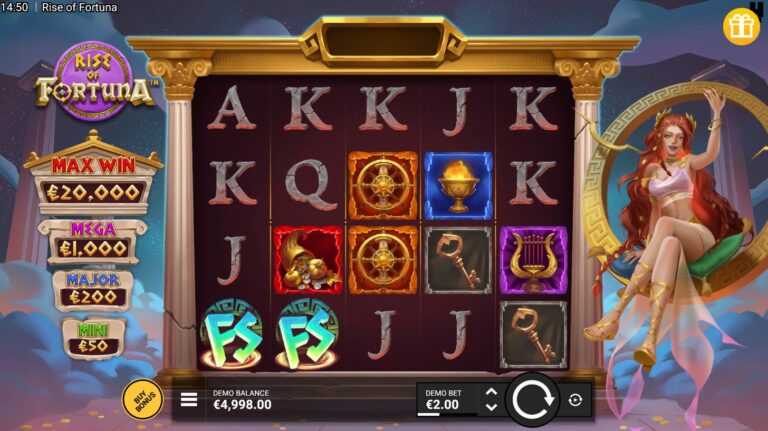 Rise of Fortuna Online Video Slot