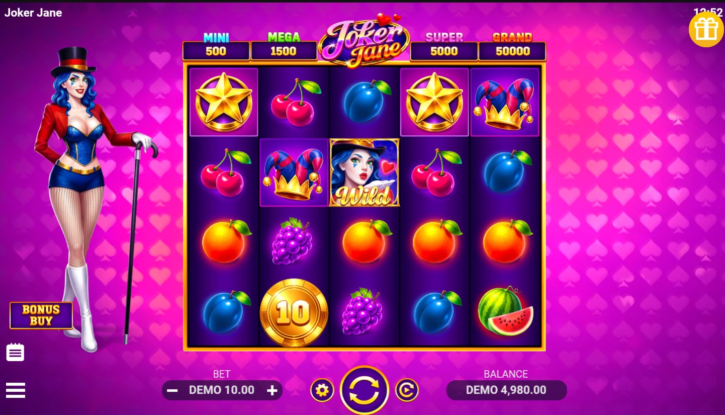 Joker Jane Online Video Slot