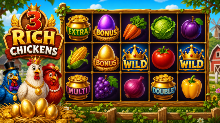 3 Rich Chickens slot screenshot