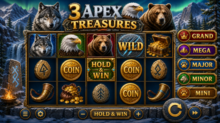 3 Apex Treasures Online Video Slot