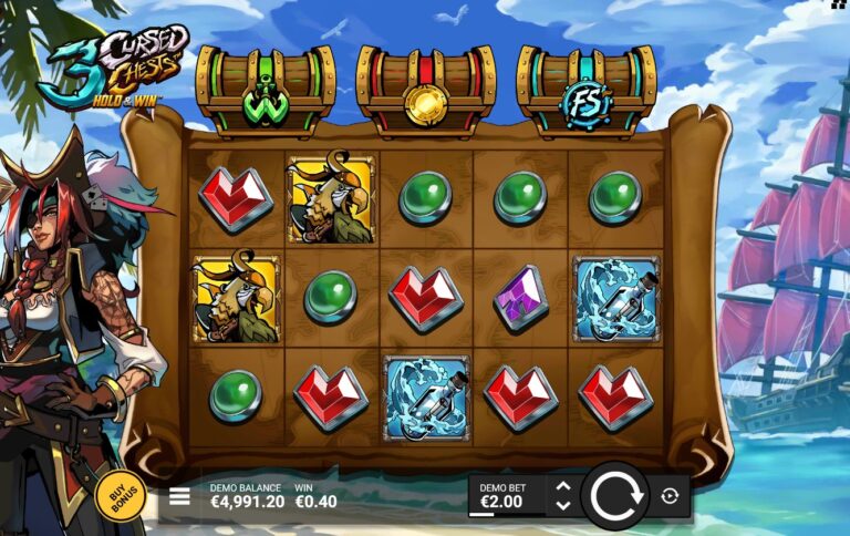 3 Cursed Chests Online Video Slot