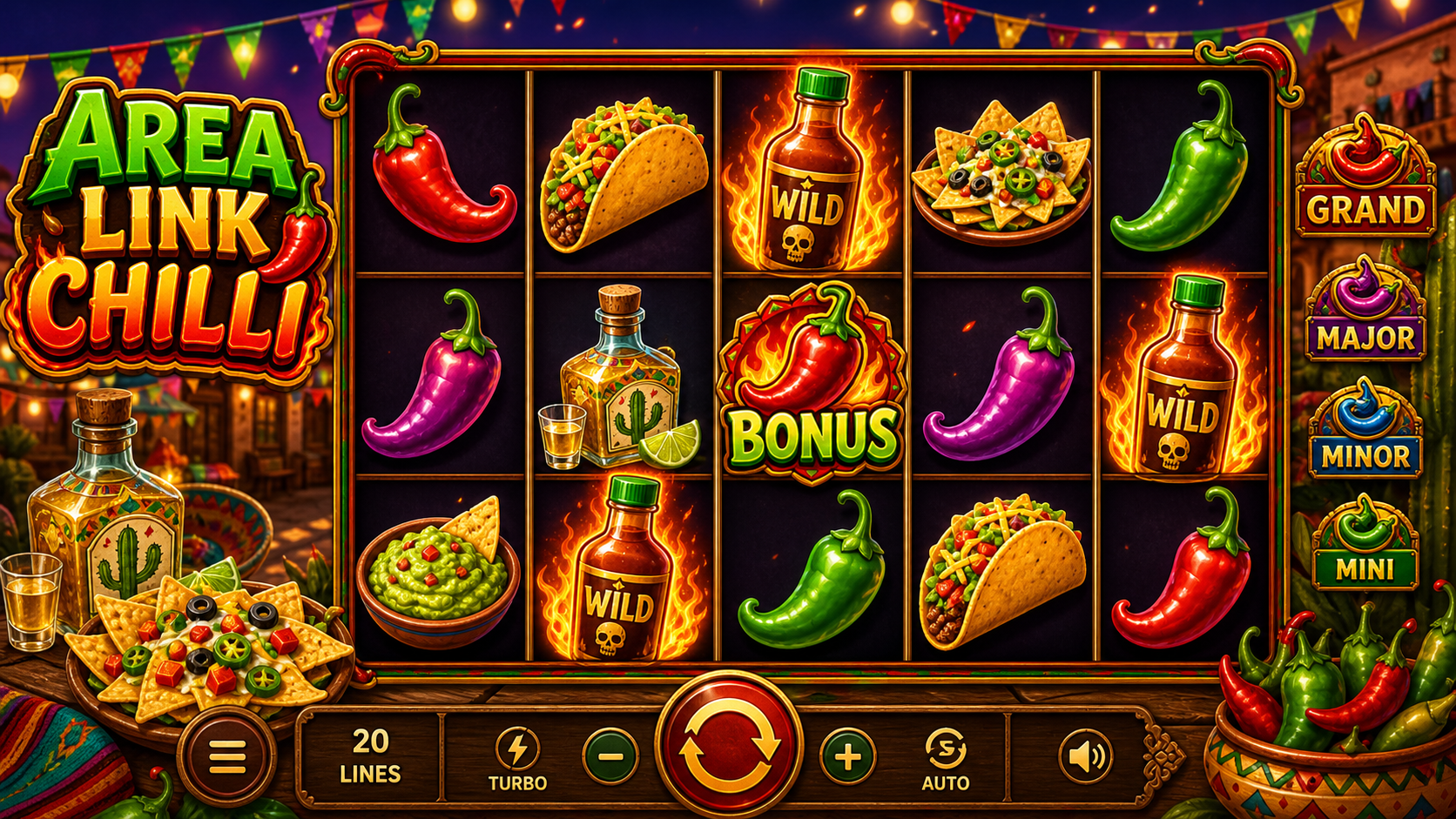 Area Link Chilli Online Video Slot