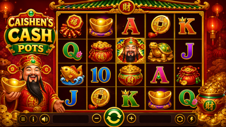 Caishen's Cash Pots Online Video Slot