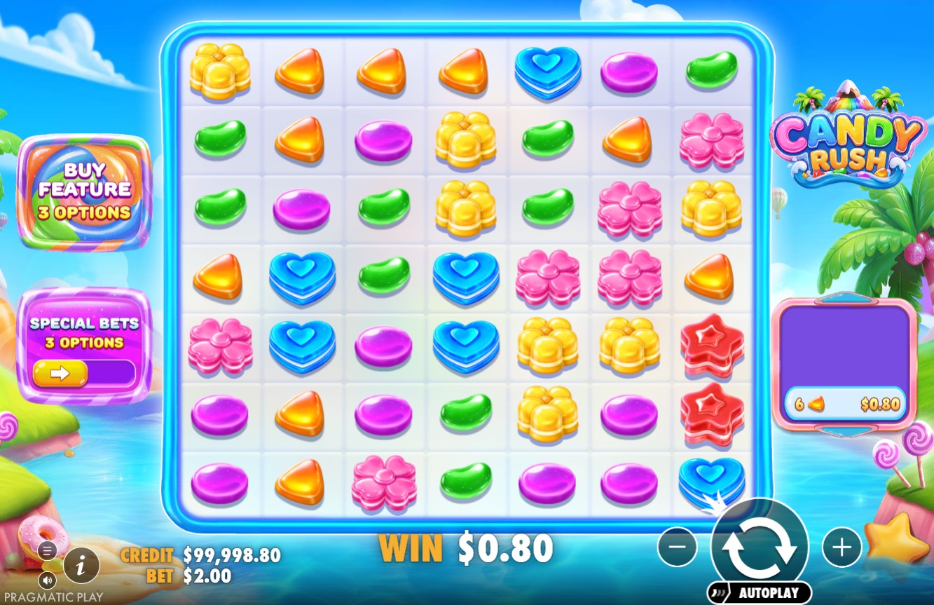 Candy Rush Online Video Slot