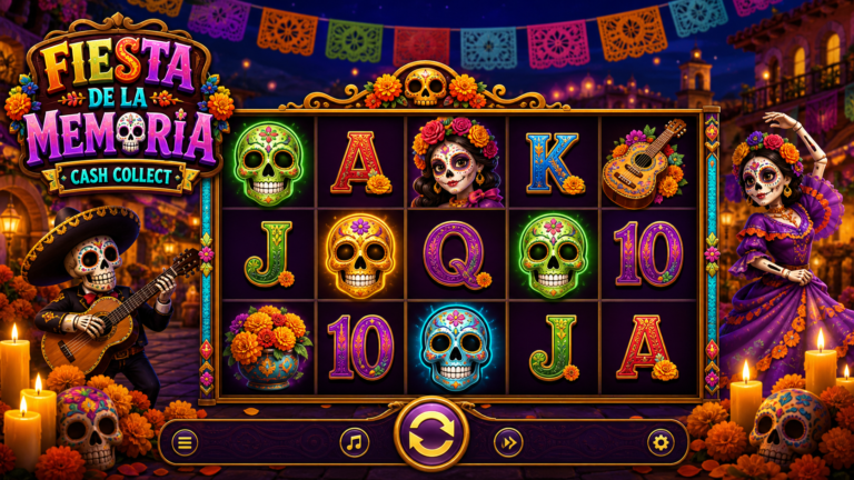 Fiesta de la Memoria Cash Collect slot screenshot