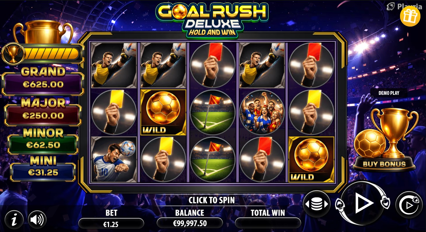 Goal Rush Deluxe Online Video Slot