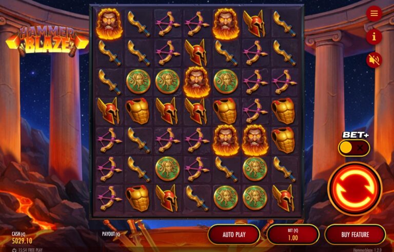 Hammerblaze Online Video Slot