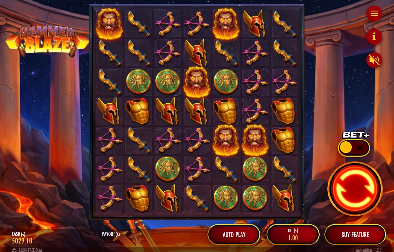 Hammerblaze slot screenshot