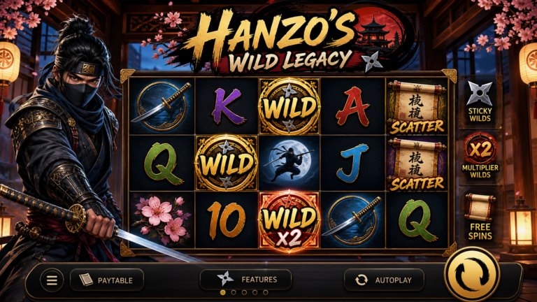 Hanzo’s Wild Legacy slot screenshot