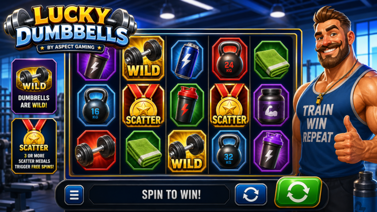 Lucky Dumbbells Online Video Slot