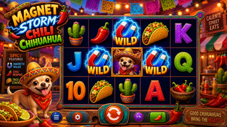 Magnet Storm Chili Chihuahua slot screenshot