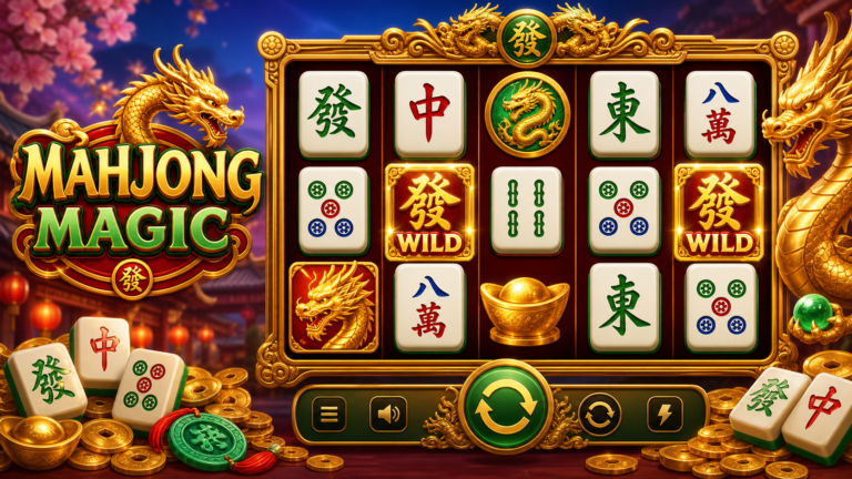 Mahjong Magic slot screenshot