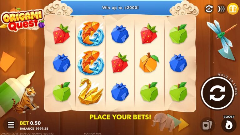 Origami Quest Online Video Slot
