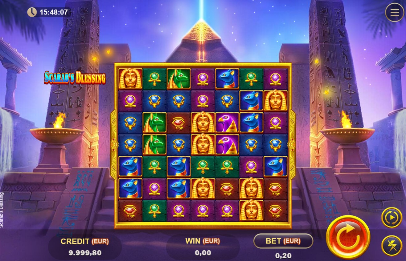 Scarab's Blessing slot screenshot
