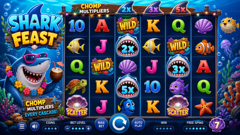 Shark Feast Online Video Slot