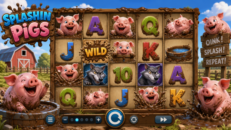 Splashin Pigs slot screenshot