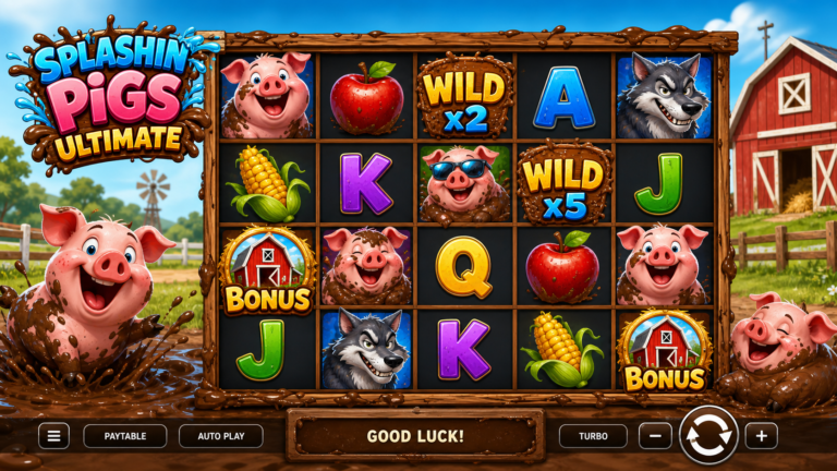 Splashin Pigs Ultimate Online Video Slot