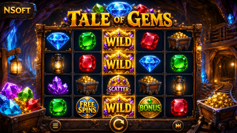 Tale of Gems Online Video Slot
