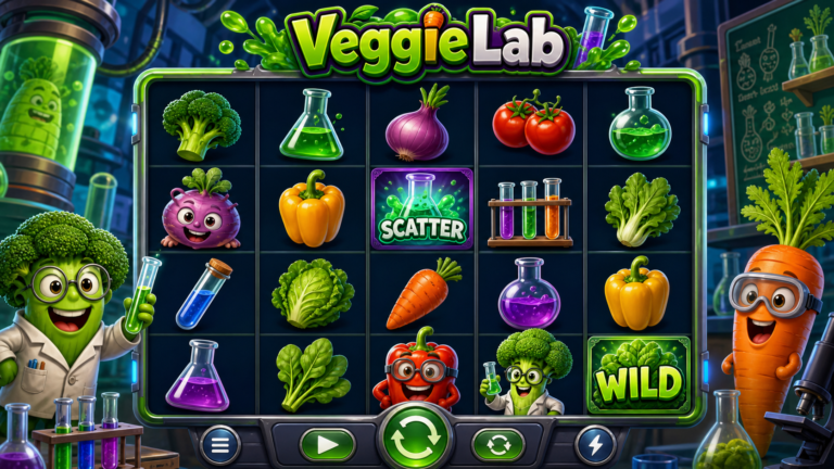 VeggieLab Online Video Slot