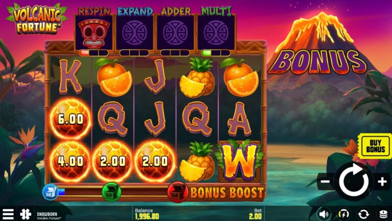 Volcanic Fortune Online Video Slot