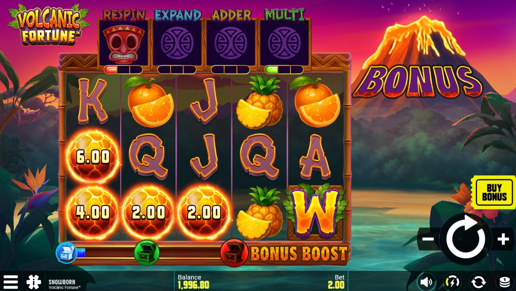 Volcanic Fortune Online Video Slot