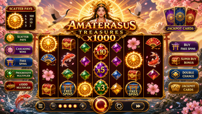 Amaterasus Treasures x1000 Online Video Slot
