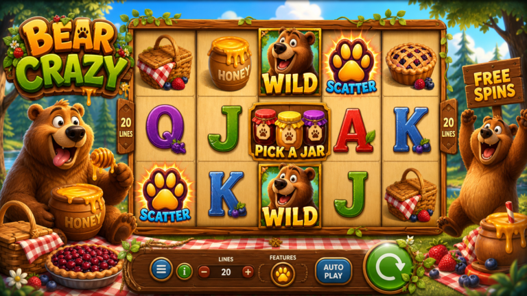 Bear Crazy Online Video Slot