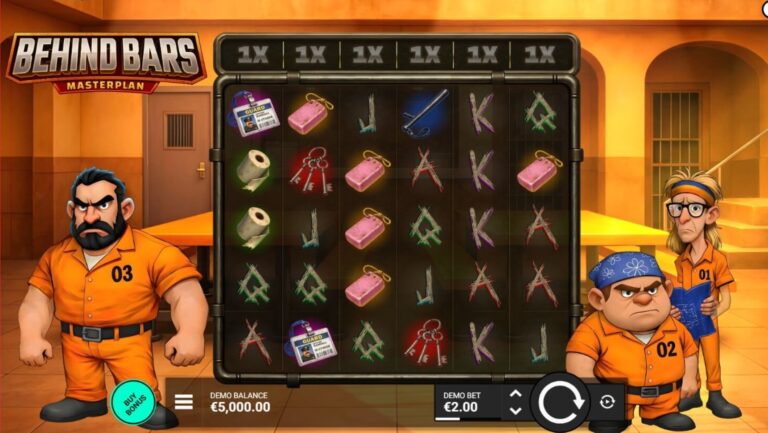 Behind Bars: Masterplan Online Video Slot