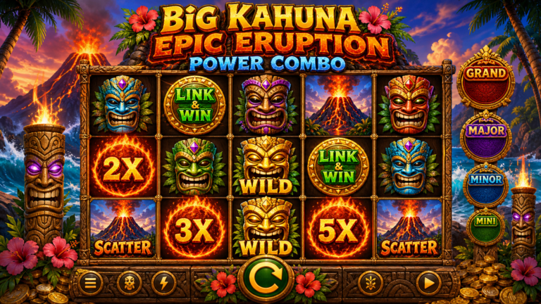 Big Kahuna Epic Eruption Power Combo slot screenshot