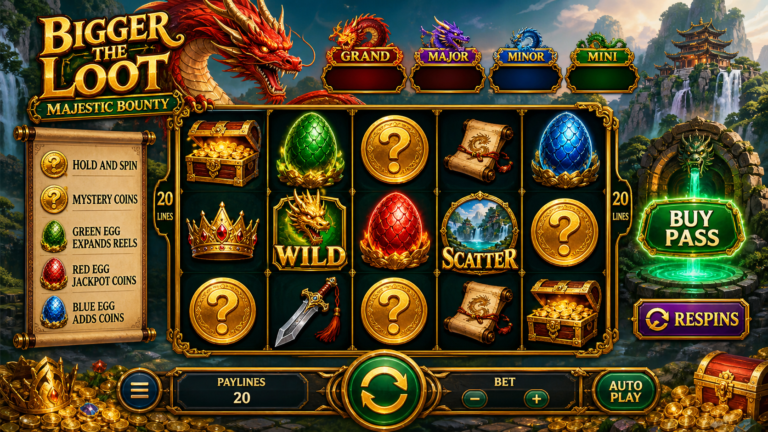 Bigger The Loot Majestic Bounty Online Video Slot