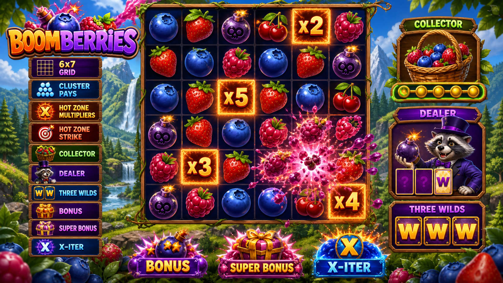 Boomberries Online Video Slot