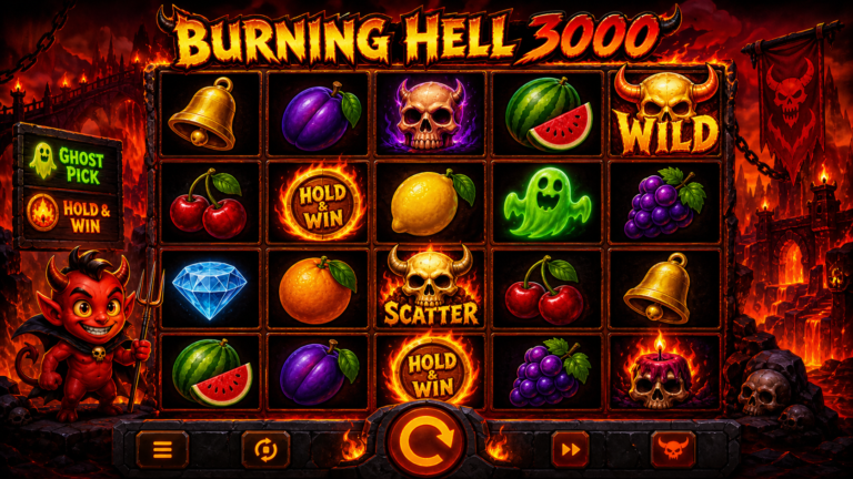 Burning Hell 3000 slot screenshot