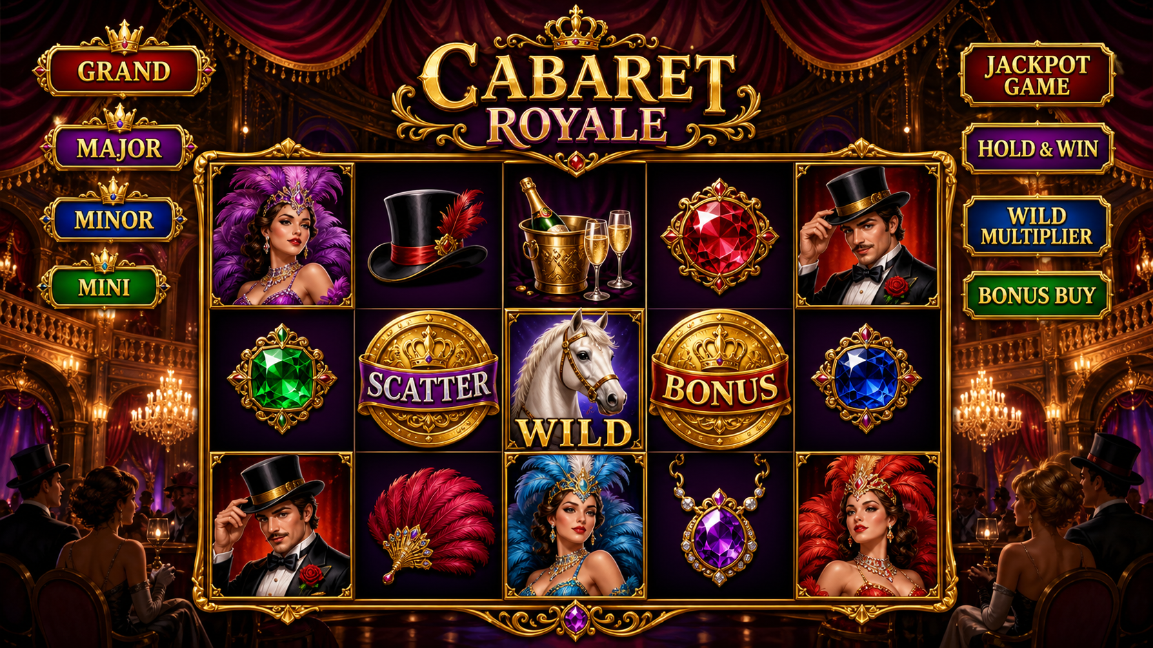 Cabaret Royale Online Video Slot